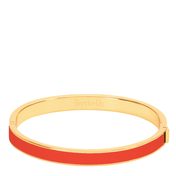Bangle Bracelet <br>
Orange Tangerine <br>
(17-19) cm