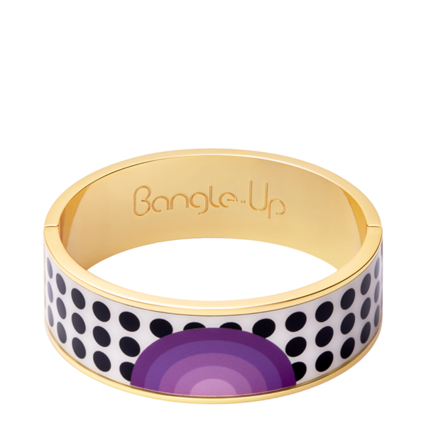 Dots Bracelet<br>
Deep Purple<br>
(14-16) cm