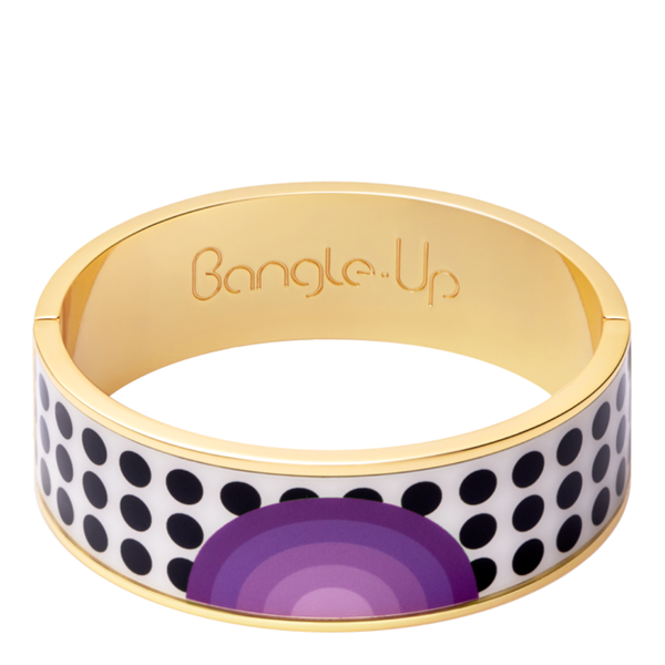 Dots Bracelet<br>
Deep Purple<br>
(17-19) cm