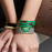 Dots Bracelet<br>
Simply Green<br>
(14-16) cm