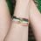 Lily Bracelet <br> Beige Mastic <br> (14-16) cm