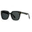 Vera Sunglasses <br> Black Frame <br> Smoke Lenses