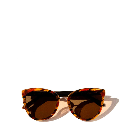The Bellagio 2 <br> Colorful Stripes Frame <Br> Dark Yellow Lenses
