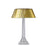 Calypso LED Table Lamp <br> Gold <br> (Ø 31 x H 44) cm
