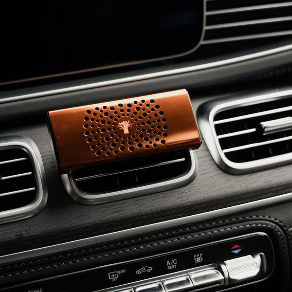 Les Exclusives Cyprium Car Diffuser <br> 
Sandalwood, Iris, Papyrus