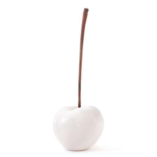 Cherry Portuguese Faience <br> White <br> (Ø 33 x H 30) cm