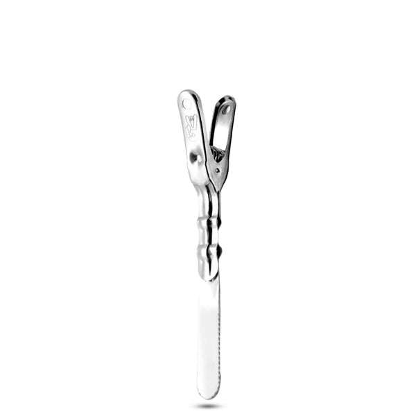 Ello Knife Clip <br> Metallic Silver