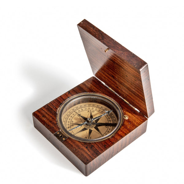 Lewis & Clark Compass <br> (L 7.5 x H 2.25) cm