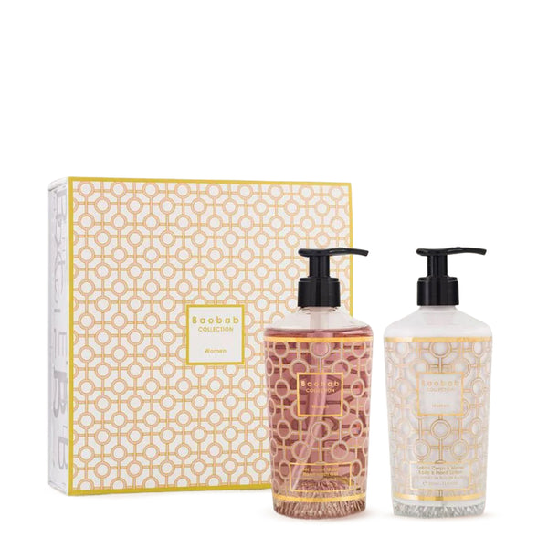Women Body & Hand Lotion and Shower Gel Gift Box
