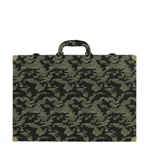 Camouflage <br> Backgammon Set with Handle <br> (L 52 x W 36) cm