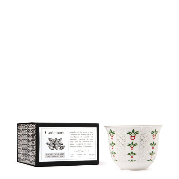 Traditional Silver Candle <br> Cardamon