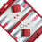 Carmine Ostrich <br> Backgammon Set <br> (L 38 x W 24.5) cm