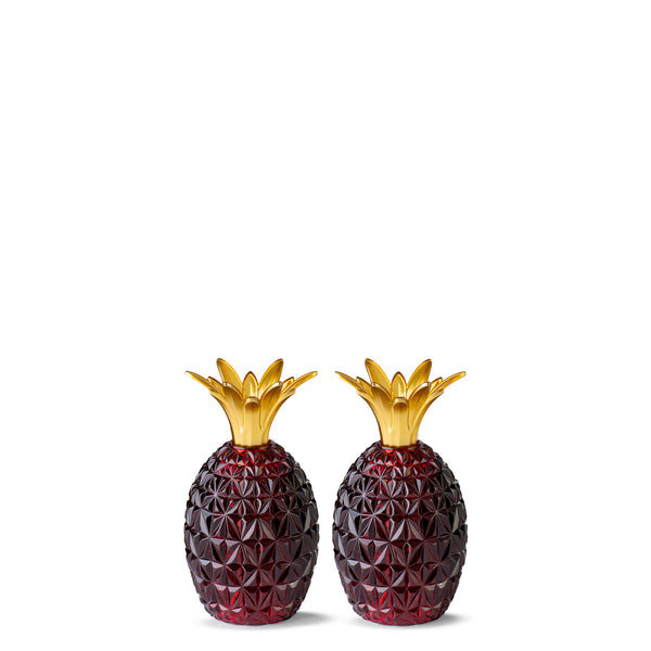 Caterina & Vittoria Salt and Pepper <br> Ruby <br> Set of 2