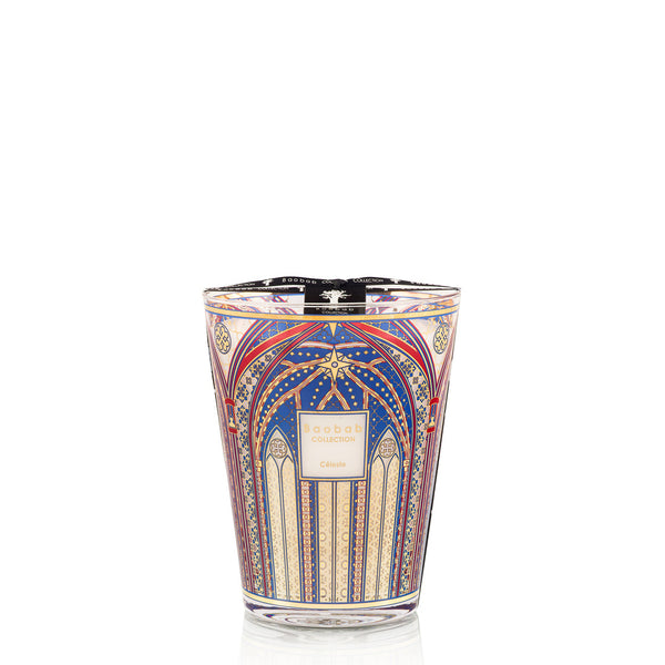 Céleste Candle <br>
Incense, Cedarwood, Amber <br>
Limited Edition
<br> (H 24) cm