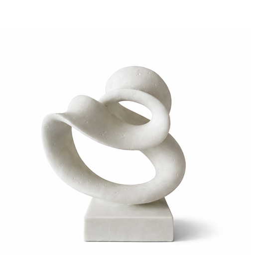 Curved Sculpture on Base <br> (L 44.5 x W 27.5 x H 48.5) cm