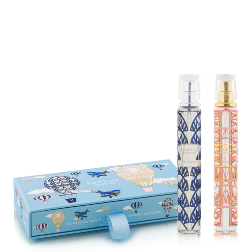 Duo Travel Home Spray <br> Paris and Manhattan <br> Set of 2