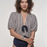 Inès Multi Thin Cuff <br> Navy Blue