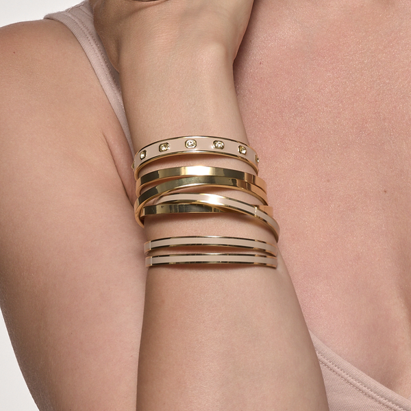 Thin Cuff <br> Beige Mastic