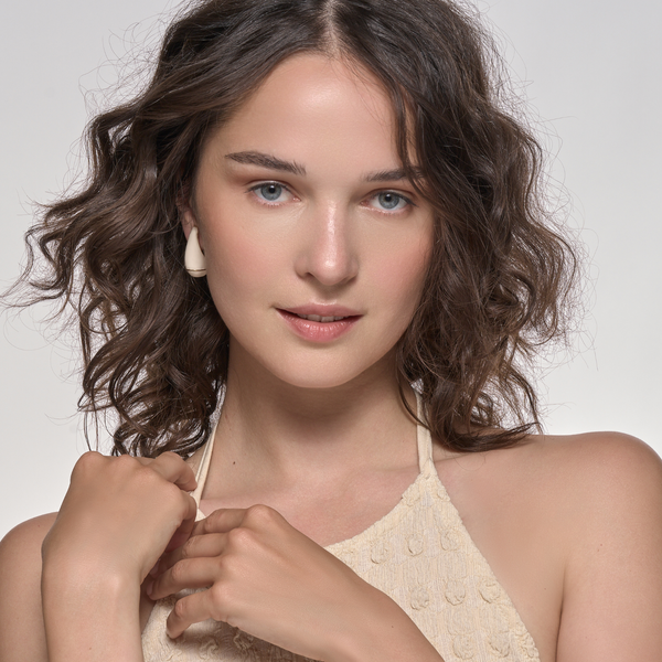 Drop Earrings<br> White Sand