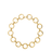 Eyelet Necklace <br> 
White Sand