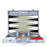 Cool Grey & Orange Snake <br> Backgammon Set with Handle <br> (L 52 x W 36) cm