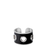 Eyelet Ring <br>
Silver / Black