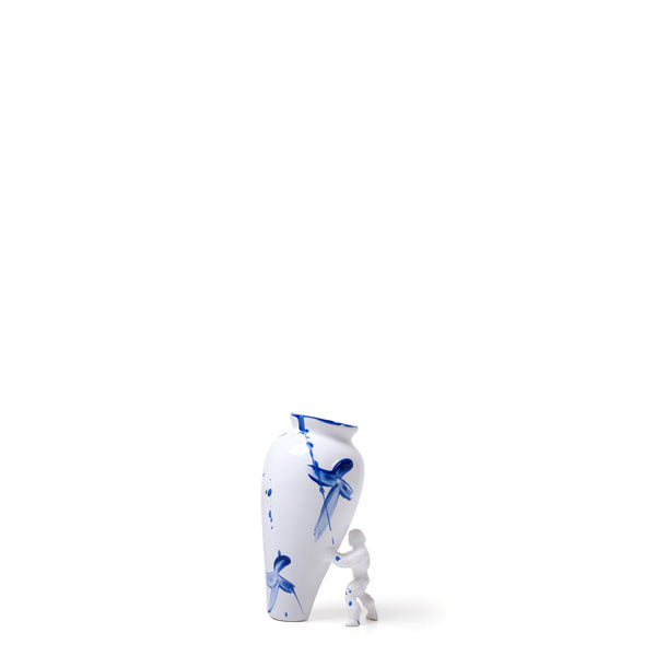 My Superhero Vase <br> Glossy Dutch Blue <br> (H 15) cm