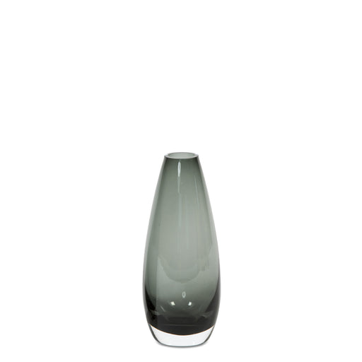Teardrop Vase <br> Smoke <br> (Ø 7.5 x H 19) cm