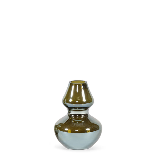 Soliflower Vase <br> Olive Luster <br> (Ø 10 x H 14) cm