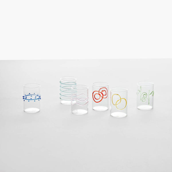 Decò Arlecchino Tumbler Assorted <br> Set of 6 <br> 300 ml