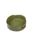 Flower Crafted Round Dish <br> 
Green
<br> (Ø 32 x H 10) cm