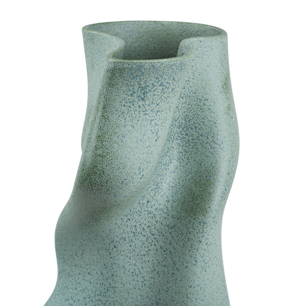 The Tourbillon Vase <br> 
Celadon
<br> (L 24.5 x W 26 x H 56.5) cm