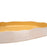 Striped Oval Dish Low Border <br> Pastel Yellow <br> (L 57 x H 5) cm
