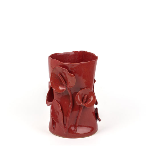 Lilies Vase <br>  Red<br> (Ø 17.5 x H 28) cm