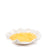Ruffle Dish <br> White / Yellow<br> (Ø 47 x H 13) cm