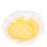 Ruffle Dish <br> White / Yellow<br> (Ø 47 x H 13) cm