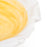 Ruffle Dish <br> White / Yellow<br> (Ø 47 x H 13) cm