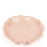 Flat Ruffle Dish <br> Nude<br> (Ø 53 x H 10.5) cm