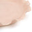 Flat Ruffle Dish <br> Nude<br> (Ø 53 x H 10.5) cm