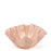 Ruffle Dish <br> Nude<br> (Ø 45 x H 17.5) cm