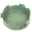 Lilies Round Dish <br>  Sage Green <br> (Ø 45 x H 11) cm
