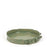 Roses Crafted Round Dish <br> Pistachio Green<br> (Ø 38 x H 6) cm