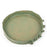 Roses Crafted Round Dish <br> Pistachio Green<br> (Ø 38 x H 6) cm
