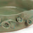 Roses Crafted Round Dish <br> Pistachio Green<br> (Ø 32 x H 9.5) cm