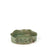 Roses Crafted Round Dish <br> Pistachio Green<br> (Ø 32 x H 9.5) cm