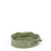 Roses Crafted Round Dish <br> Pistachio Green<br> (Ø 32 x H 9.5) cm