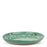Cherry Blossom Round Flat Dish <br> 
Sea Green <br> 
(Ø 42 x H 5) cm