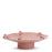 Roses Flat Dish on Stand <br>  
Pink
<br> ( Ø 40 x H 13) cm