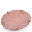 Roses Flat Dish on Stand <br>  
Pink
<br> ( Ø 40 x H 13) cm