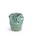 Flower Crafted Round Vase  <br>  
Celadon
<br> ( Ø 19 x H 24) cm